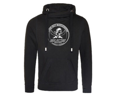 CROSS NECK HOODIE EST – Bild 2