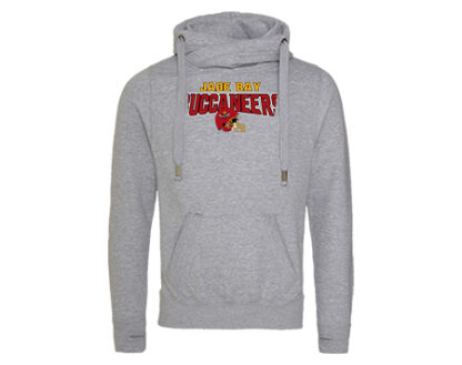 CROSS NECK HOODIE HELM – Bild 3