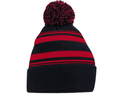 Wintermütze Striped Fan Beanie CB473R – Bild 3