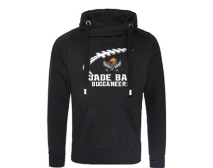CROSS NECK HOODIE NAHT