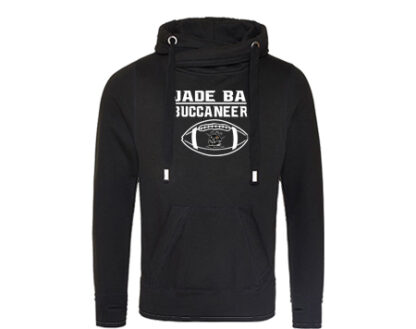 CROSS NECK HOODIE BALL