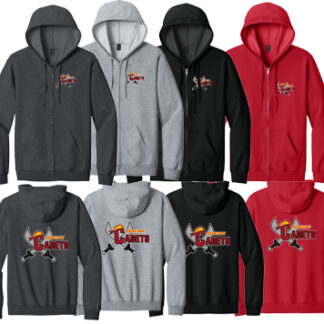 1Softstyle® Adult Full Zip Hooded Sweatshirt SF600 CADETS